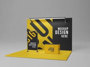 ide Desain Stand Booth Pameran Bazar
