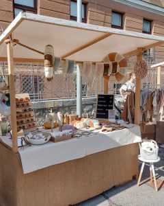 ide Desain Stand Booth Pameran Bazar