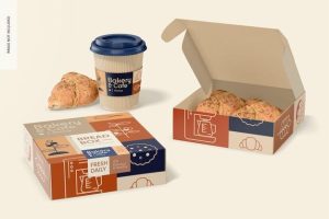 Ide/ Contoh Desain Kemasan Kardus Roti