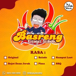 ide desain kemasan basreng