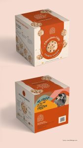 ide desain kemasan cookies