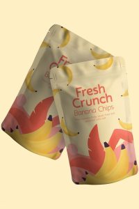 ide desain kemasan keripik pisang