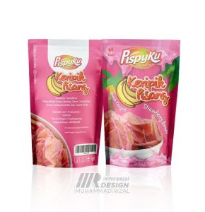 ide desain kemasan keripik pisang