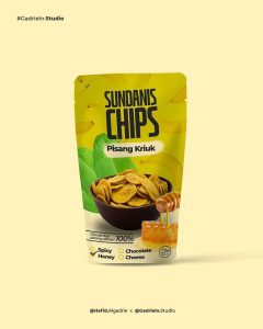 ide desain kemasan keripik pisang