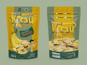 ide desain kemasan keripik pisang