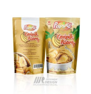 ide desain kemasan keripik pisang