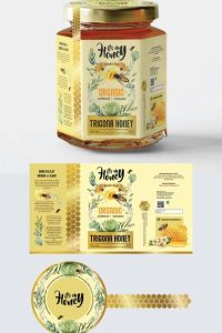 ide desain kemasan madu