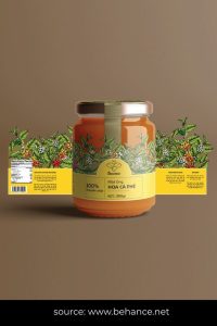 ide desain kemasan madu