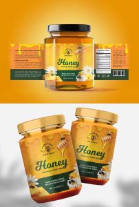 ide desain kemasan madu