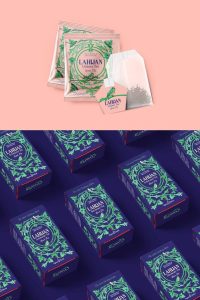 ide desain kemasan teh