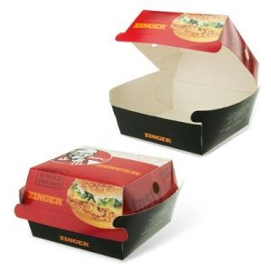 desain kemasan burger