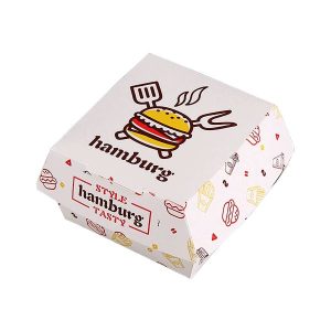 desain kemasan burger