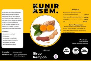 kemasan jamu