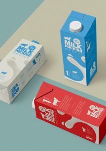 ide desain kemasan susu