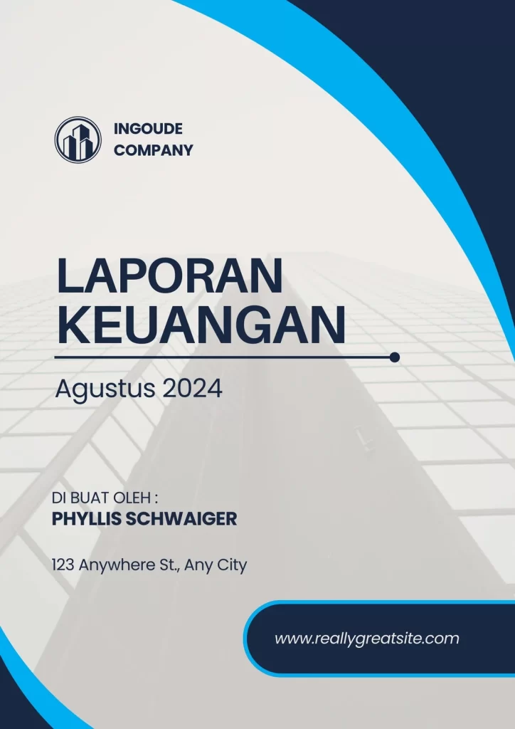 Cover Laporan Keuangan Word