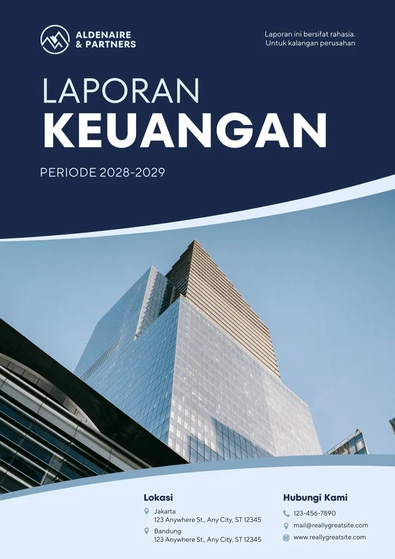 Cover Laporan Keuangan Word