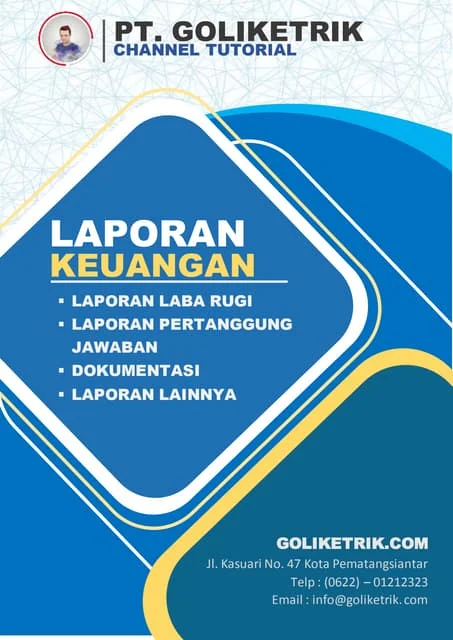 Cover Laporan Keuangan Word