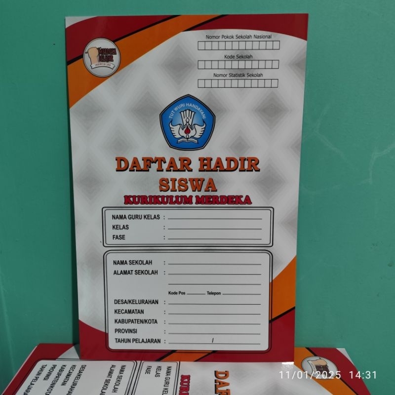 Daftar Hadir Siswa