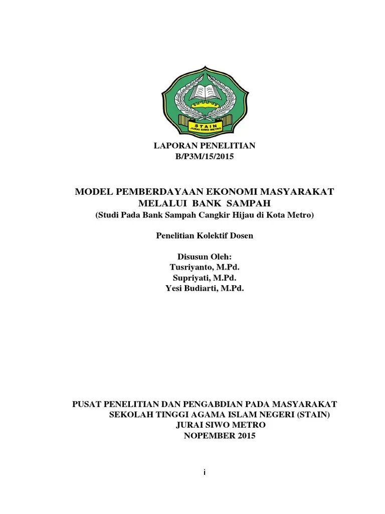 cover laporan penelitian