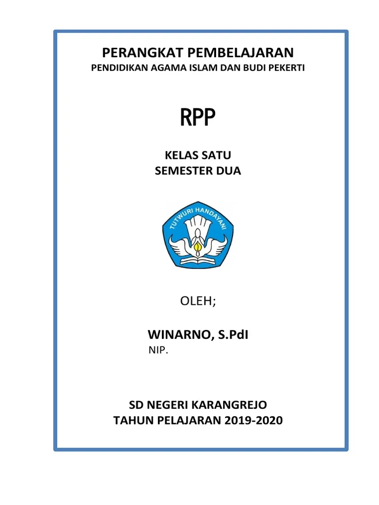 cover rpp