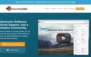 beave builder gratis untuk membuat landing page