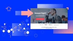 Headline pada landing page yang lemah atau tidak menarik